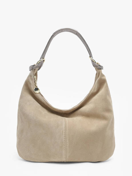 Sac Porté épaule Velvet Milano Beige velvet VE24091