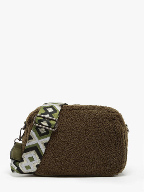 Sac Bandoulière Fur Miniprix Vert fur 3929