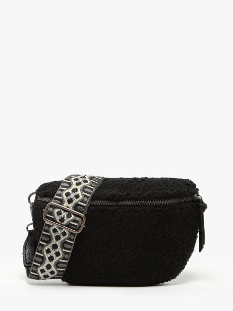 Sac Banane Miniprix Noir fur 3931