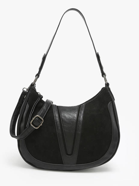 Sac Porté épaule Winter Velvet Miniprix Noir winter velvet 3662