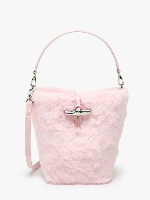 Longchamp Le roseau cosy Sacs porté travers Rose