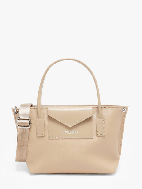 Sac Bandoulière Maya Cuir Lancaster Beige maya 88