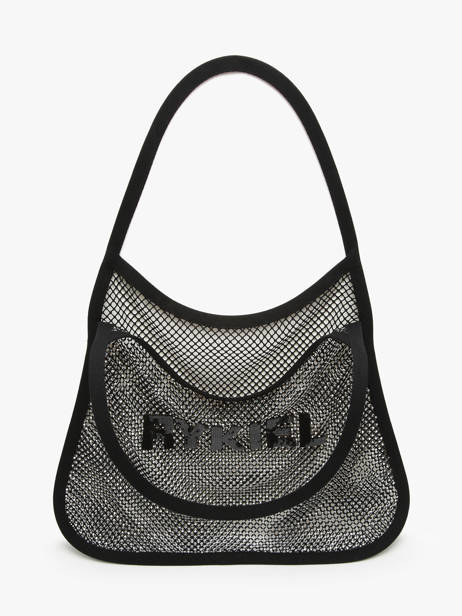 Sac Porté épaule Strass Polyester Sonia rykiel Noir strass AC34MA47 vue secondaire 4