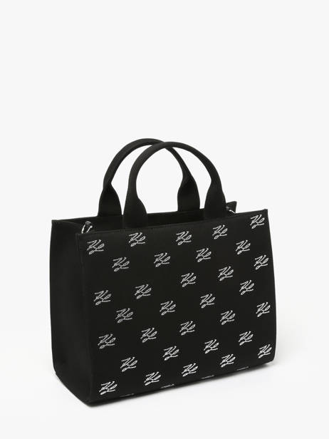 Sac Bandoulière K Autograph Coton Karl lagerfeld Noir k autograph A1W50025 vue secondaire 1