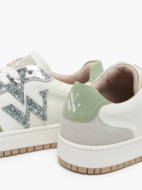 Sneakers Vanessa wu Vert women BK2662VA vue secondaire 2