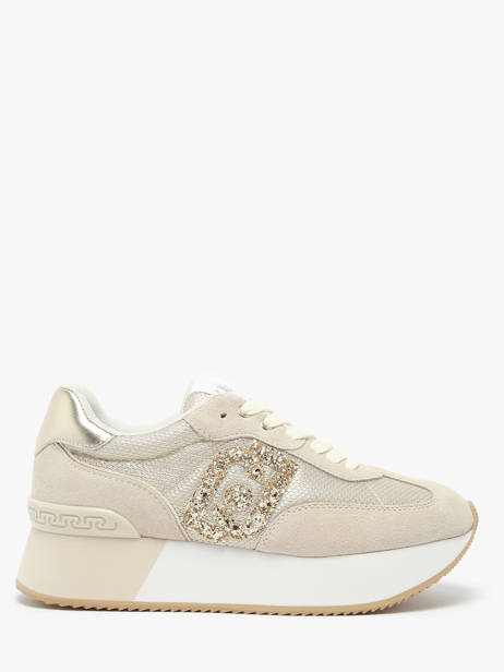 Sneakers En Cuir Liu jo Beige women BA5035PX