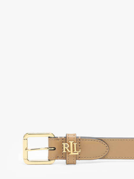 Ceinture Lauren ralph lauren Beige elmswood 12968763 vue secondaire 1