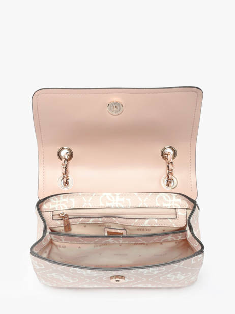 Sac BandouliÃ¨re Izzy Guess Beige izzy OQ865419 vue secondaire 3