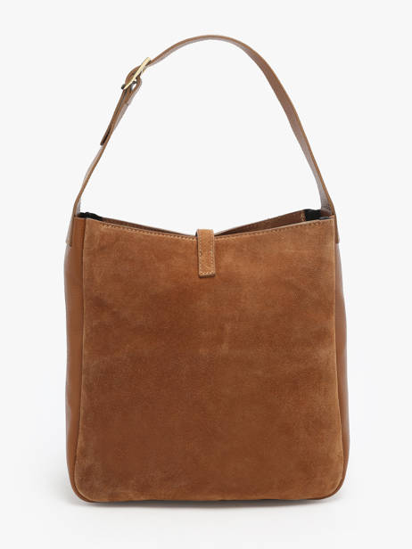 Shoulder Bag Velvet Caviar Leather Milano Brown velvet caviar VC24118 other view 4