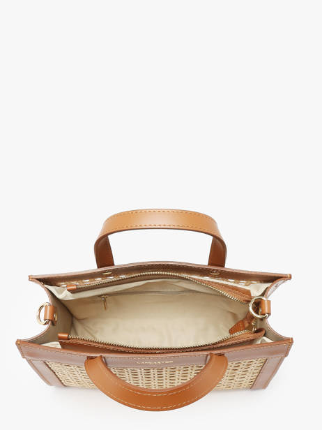 Sac PortÃ© Main Cannage Rotin Lancaster Marron cannage rotin 114 vue secondaire 3