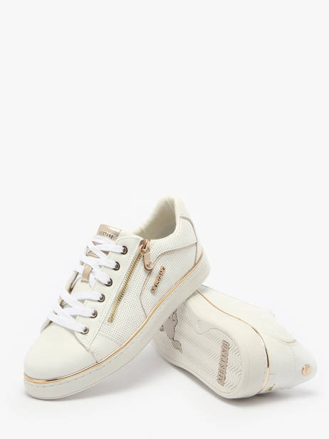 Sneakers Mustang Blanc women 1300312 vue secondaire 3