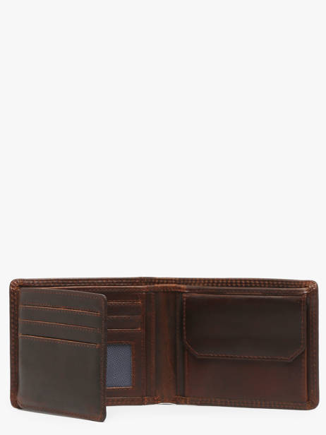 Wallet With Coin Purse Leather Maverick Brown the original MAVTO002 other view 1