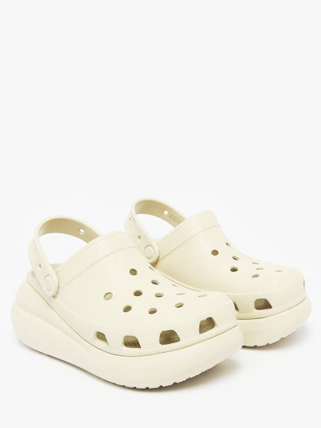 Mules Crush Clog Crocs Blanc accessoires 207521 vue secondaire 1