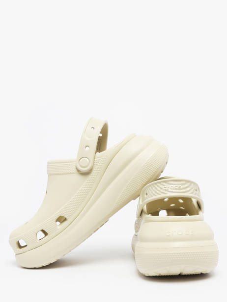 Mules Crush Clog Crocs Blanc accessoires 207521 vue secondaire 2