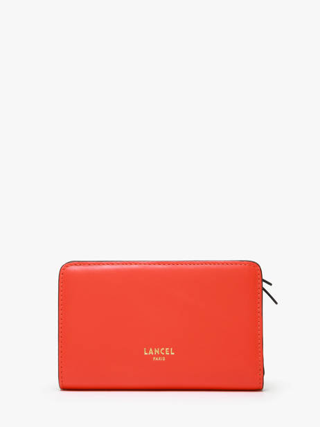 Leather Origami Wallet Lancel Orange origami A13423