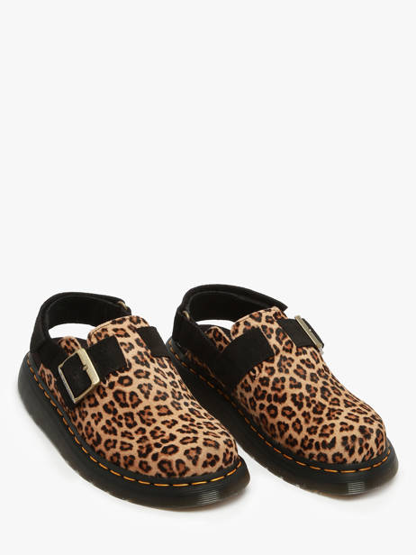 Mules Jorge Iii En Cuir Dr martens Marron women 41088200 vue secondaire 2