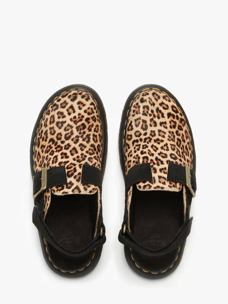 Mules Jorge Iii En Cuir Dr martens Marron women 41088200 vue secondaire 4