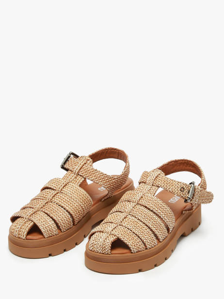 Sandales Shea En Cuir Nuyou Beige women 37120 vue secondaire 1