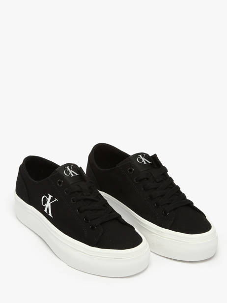 Sneakers Calvin klein jeans Noir women 17630GM vue secondaire 2