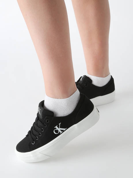 Sneakers Calvin klein jeans Noir women 17630GM vue secondaire 1