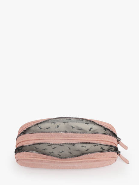 Trousse 2 Compartiments Cameleon Rose vintage color - VIC-TROU vue secondaire 1