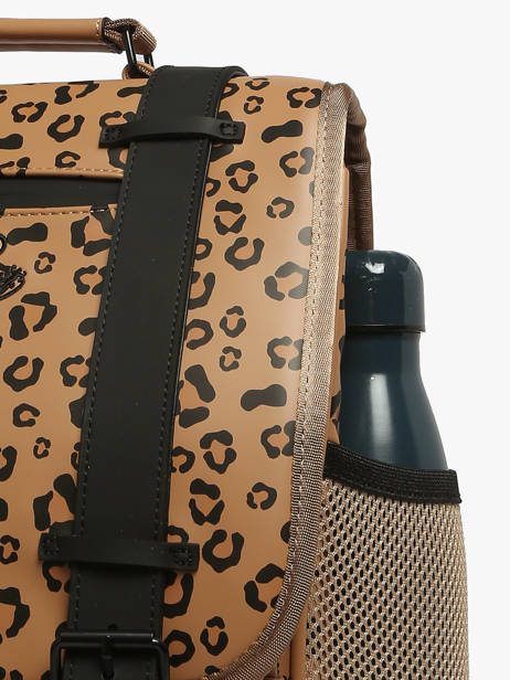 2-compartment Vintage North Backpack Cameleon Brown vintage north SD39 other view 5