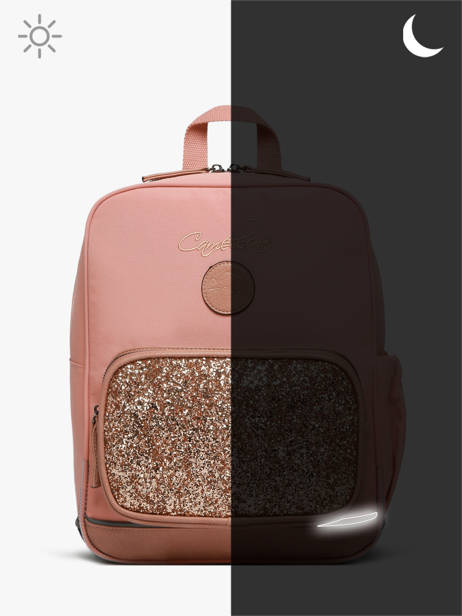 Sac à Dos 1 Compartiment Cameleon Rose vintage fantasy SD33 vue secondaire 8