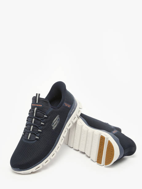 Sneakers Glide-step Noxus Skechers Bleu men 233010 vue secondaire 3