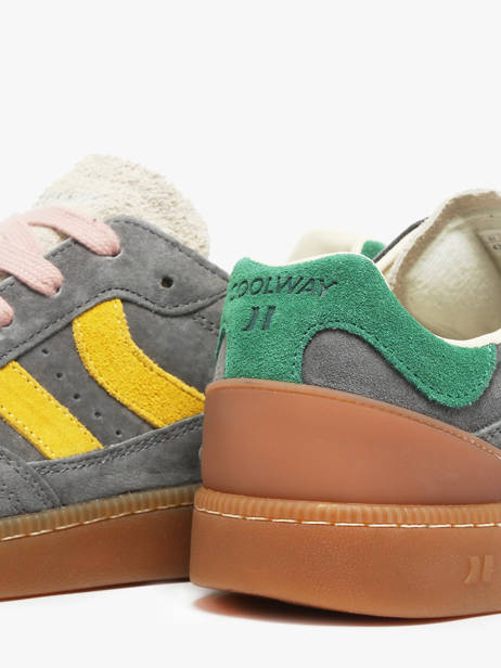 Sneakers En Cuir Coolway Gris men 86035950 vue secondaire 3