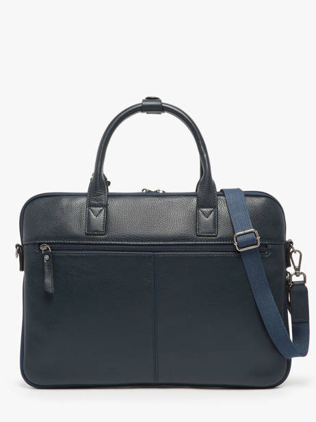 Porte-documents Flandres Cuir 1 Compartiment + Pc 15'' Etrier Bleu flandres EFLA8241 vue secondaire 4