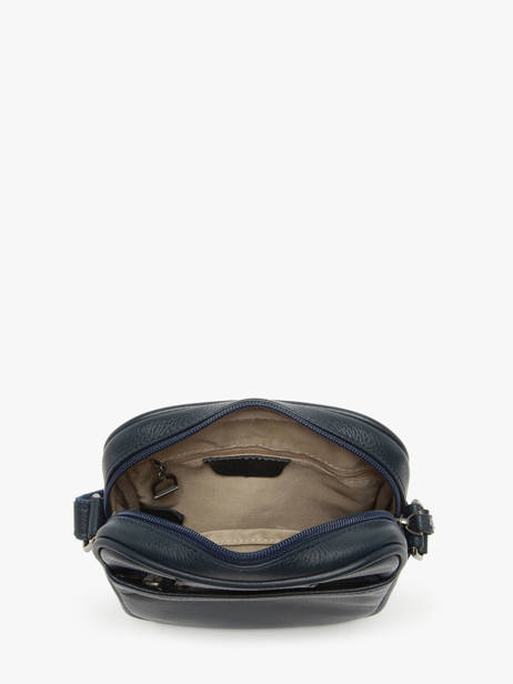 Sac Bandoulière Flandres Cuir Etrier Bleu flandres EFLA729M vue secondaire 3