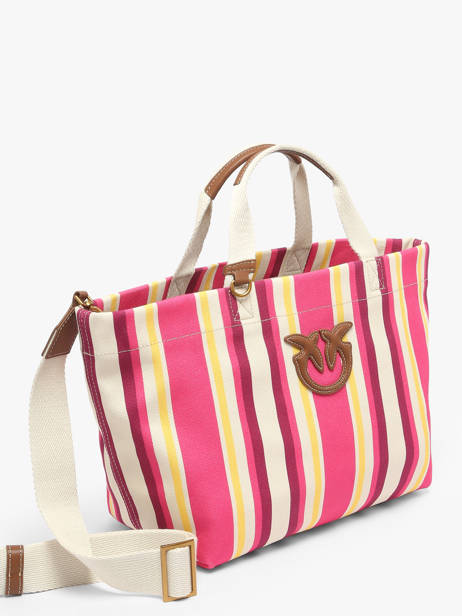 Shopper Logo Shopper Cotton Pinko Pink logo shopper 4753A2G5 other view 1