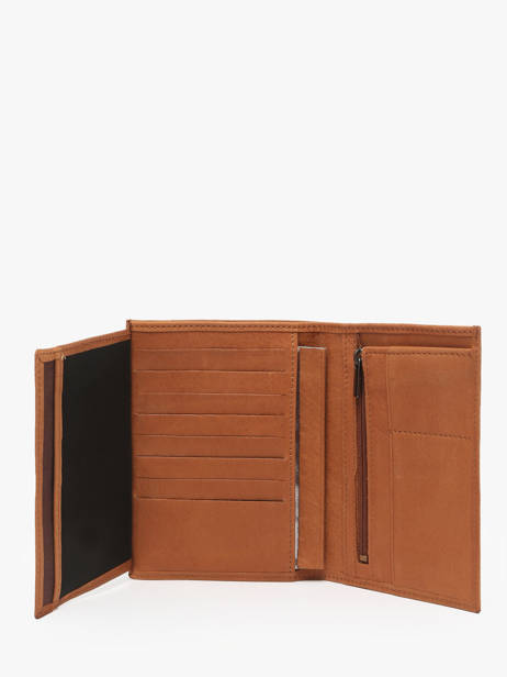 Portefeuille Oil Cuir Etrier Marron oil EOIL442 vue secondaire 2