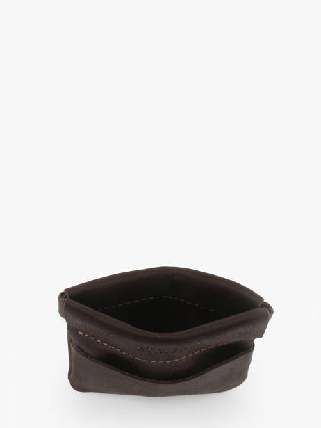 Porte-monnaie Oil Cuir Etrier Marron oil EOIL5005 vue secondaire 1