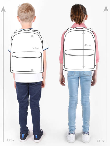 Sac à Dos Ergomaxx 2 Compartiments Jeune premier Or daydream girls G vue secondaire 1