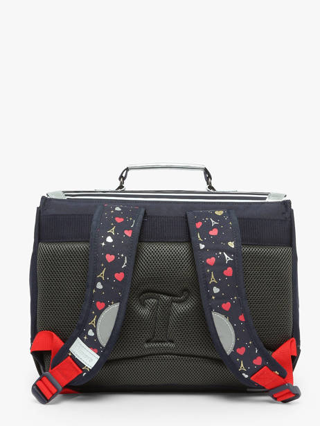 Cartable 1 Compartiment Tann's Bleu les fantaisies f 35321 vue secondaire 4