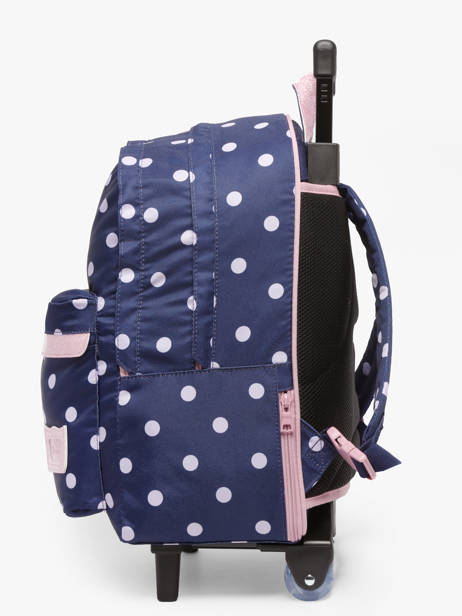 Sac A Dos à Roulettes 2 Compartiments Tann's Bleu les fantaisies f 73325 vue secondaire 2