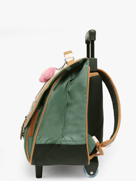 Cartable à Roulettes 2 Compartiments Tann's Multicolore les fantaisies f 43267 vue secondaire 2