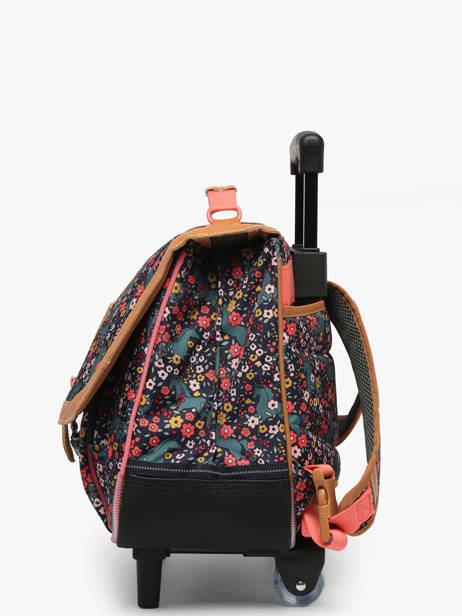 Cartable à Roulettes 2 Compartiments Tann's Multicolore les fantaisies f 42324 vue secondaire 2