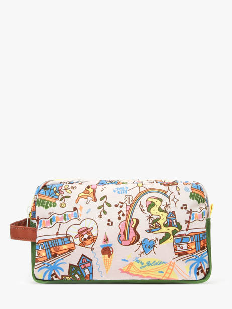 Toiletry Kit Hello hossy Beige cool kids P other view 2