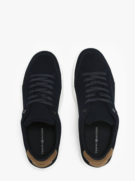 Sneakers En Cuir Tommy hilfiger Bleu men 5517DW5 vue secondaire 4