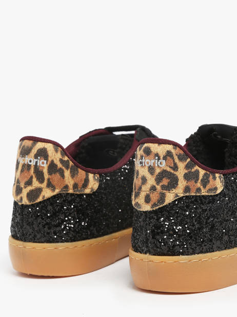 Sneakers Berlin En Cuir Victoria Noir women 1126223 vue secondaire 3