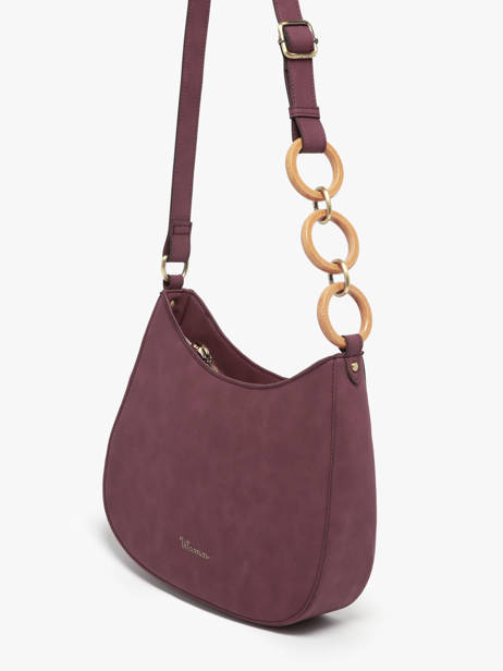 Sac Bandoulière Heliconia Woomen Violet heliconia WHEL01 vue secondaire 2