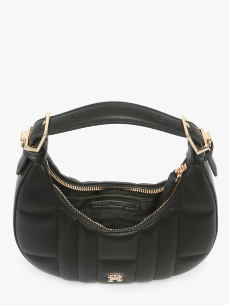 Sac Porté épaule Th Feminine  Polyurethane Tommy hilfiger Noir th feminine  AW17635 vue secondaire 2