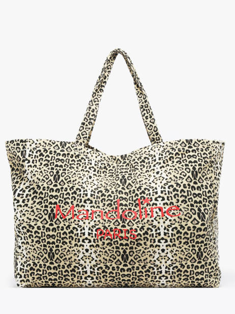 Sac Porté épaule Cabas Coton Miniprix Multicolore cabas M01 vue secondaire 3