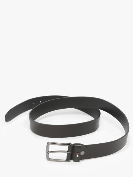 Ceinture Tommy hilfiger Noir denton AM13576 vue secondaire 2