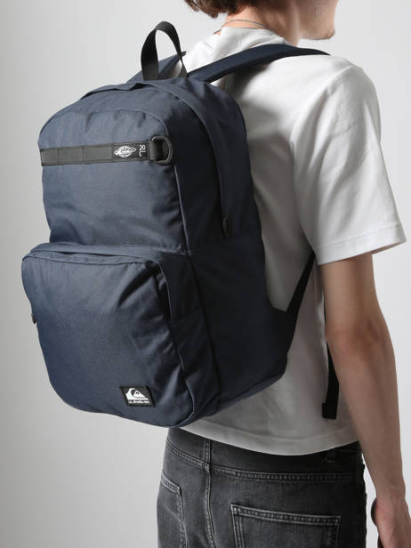 Sac à Dos 1 Compartiment Quiksilver Bleu youth access QYBP3730 vue secondaire 1