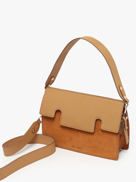 Sac Porté épaule La Suite Cuir Paul marius Orange la suite GABRISUI vue secondaire 2