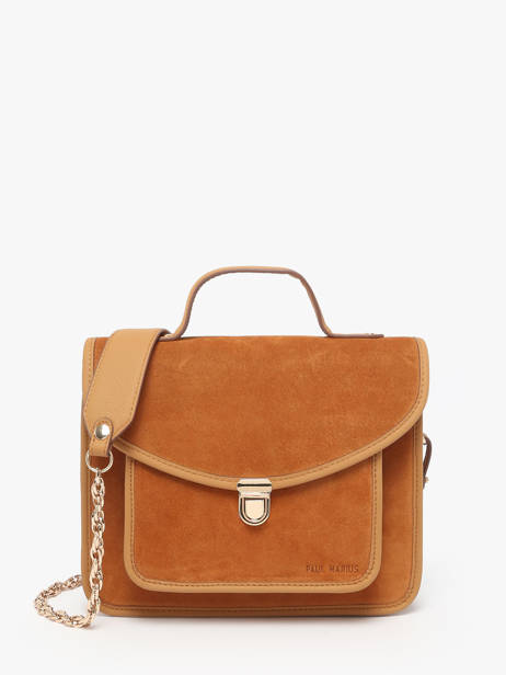 Shoulder Bag La Suite Leather Paul marius Brown la suite GEOR2SUI