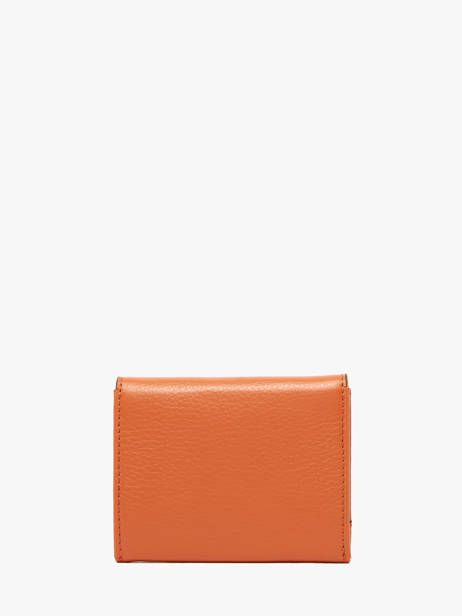 Porte-monnaie Cuir Yves renard Orange enveloppe 29250 vue secondaire 2